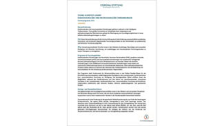 Young Scientists Grant Kardiovaskuläre und neurovaskuläre Erkrankungen (Ausschreibung) Young Scientists Grant Kardiovaskuläre und neurovaskuläre Erkrankungen (Ausschreibung)